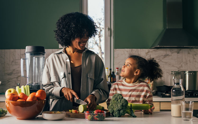 Cooking with kids