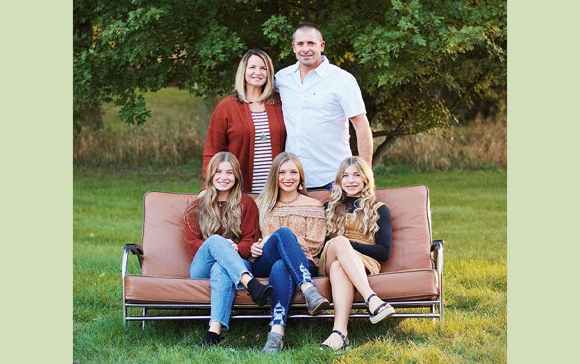 Nursing scholarship - Halle's family