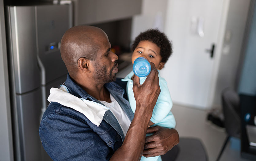 Milk Water and Your Toddler