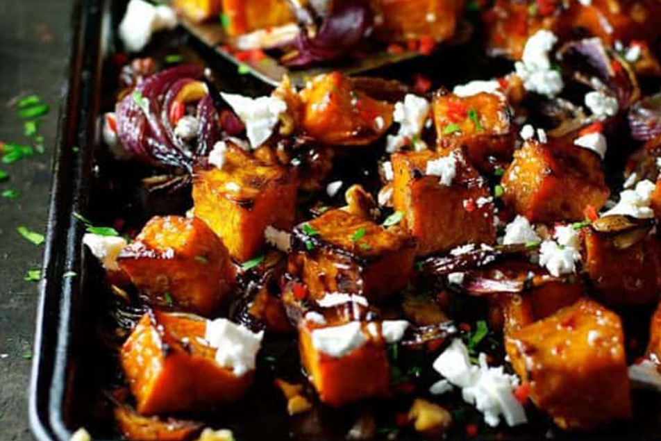 Roasted Pumpkin Feta