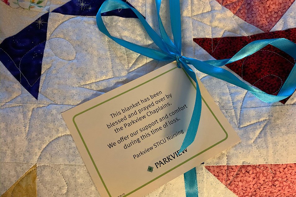 Donated quilt
