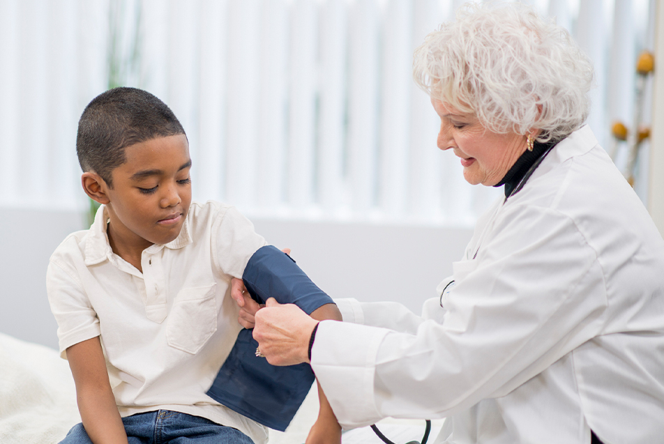 Blood pressure deals in children