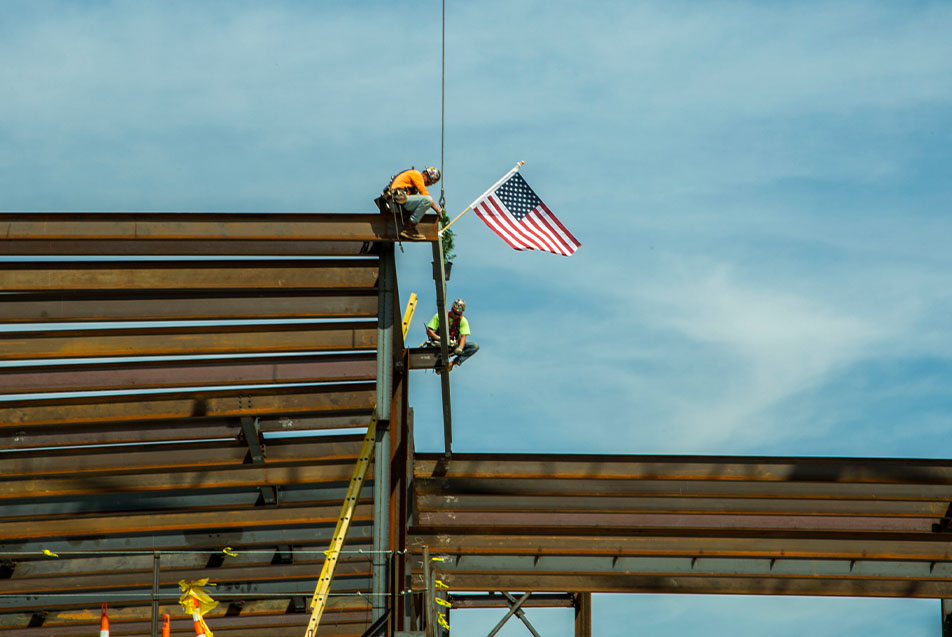 Topping out