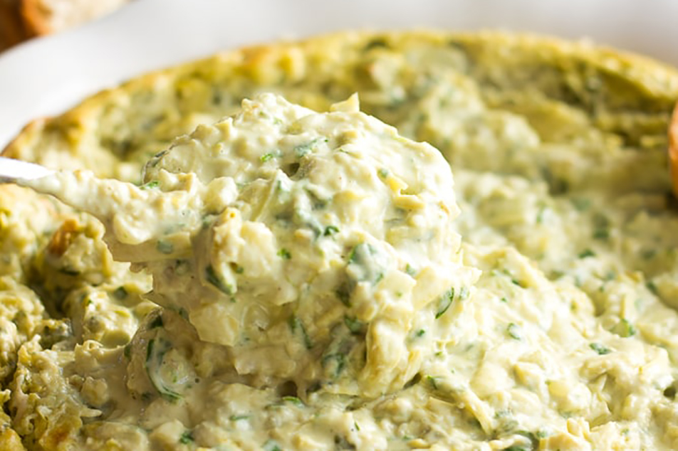 Easy Vegan Spinach Artichoke Dip